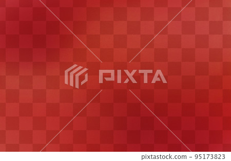 Red checkered pattern Japanese style background texture Red checkered pattern Japanese style background texture 95173823