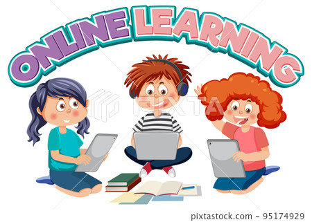 Online learning word with kids Online learning word with kids 95174929
