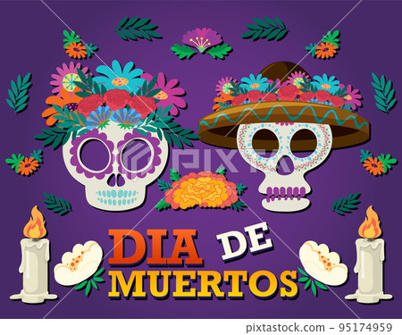 Day of the Dead poster design Day of the Dead poster design 95174959