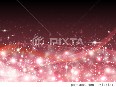 聖誕照明背景框架粉紅色 95175184