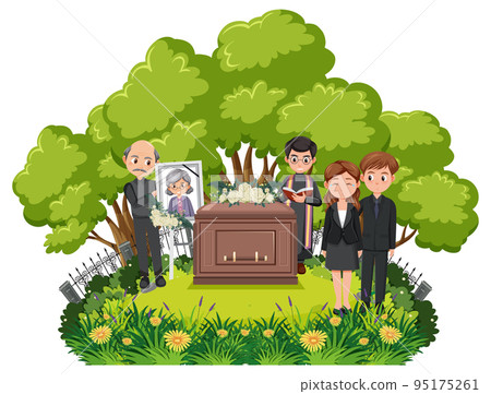 Funeral ceremony in Christian religion 95175261