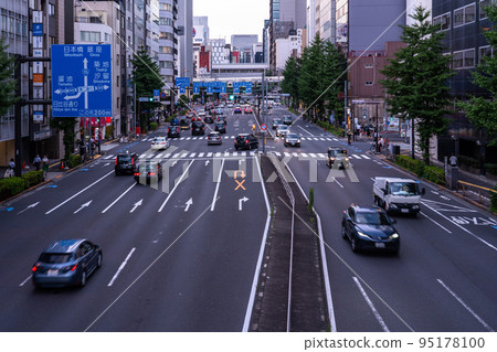 《東京都》東京市中心的國道與交通形象 《東京都》東京市中心的國道與交通形象 95178100