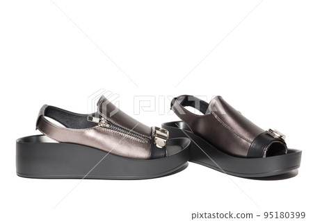 shoes on a white background shoes on a white background 95180399