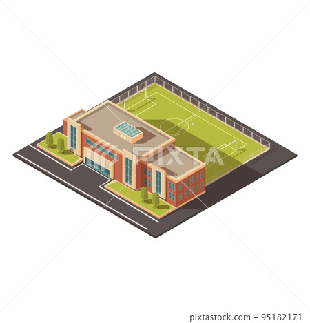 Government Education Institution Building Concept 95182171
