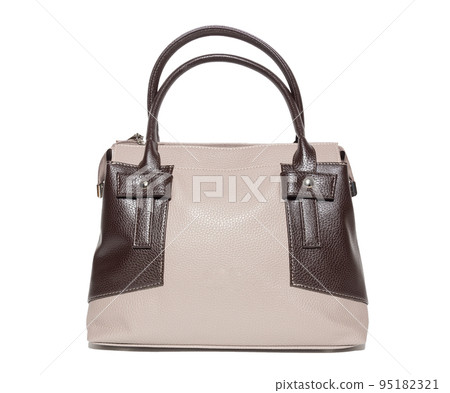 female handbag on a white background female handbag on a white background 95182321