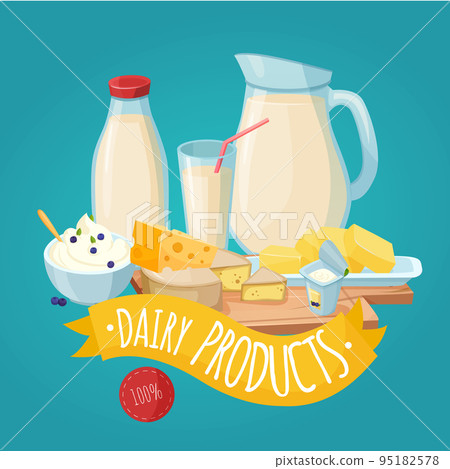 Dairy Products Poster 95182578