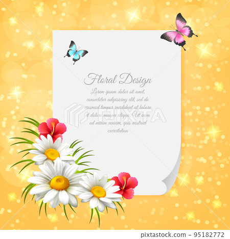 Daisy Realistic Letter Daisy Realistic Letter 95182772