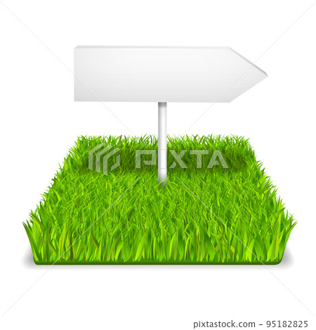 green grass arrow green grass arrow 95182825