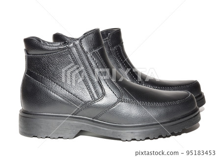 winter boots on a white background 95183453