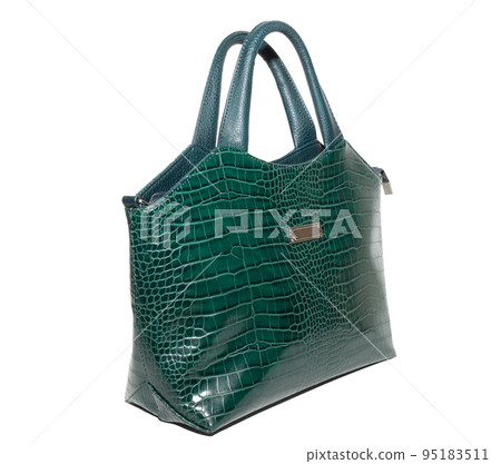 female handbag on a white background female handbag on a white background 95183511