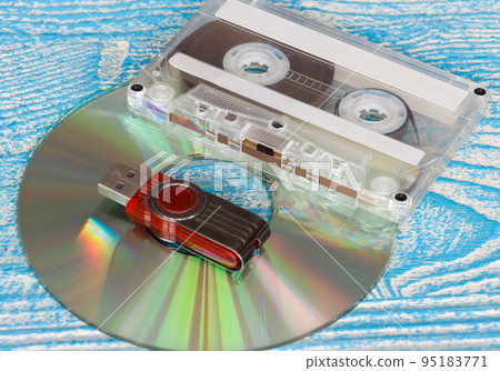 disk, tape and flash drive 95183771