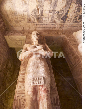Abu Simbel, the Great Temple of Ramesses II, Egypt 95184477