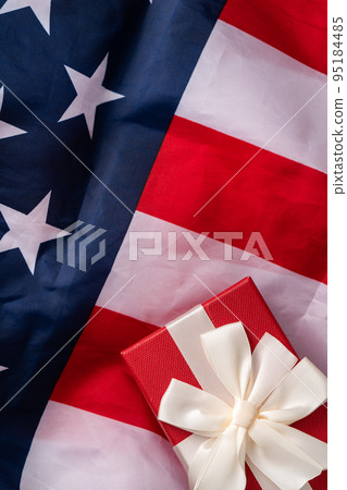usa flag election vote 95184485