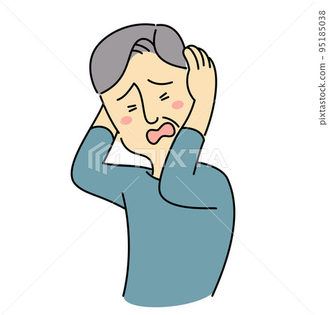 頭疼的老人 95185038