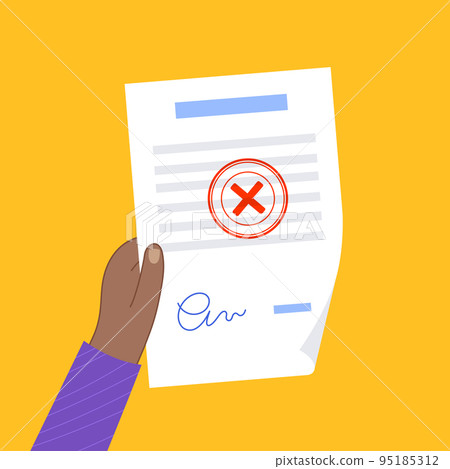 Rejected document concept 95185312