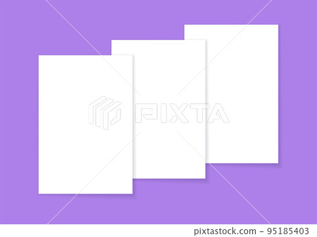 Paper document stack 95185403