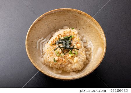 Grilled Rice Balls with Chazuke Grilled Rice Balls with Chazuke 95186683