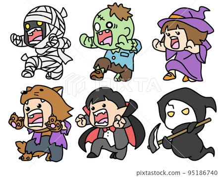 Halloween character 95186740