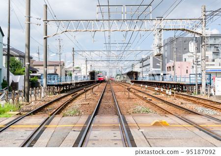 [Meitetsu Nagoya Main Line] Trains that stop at Futatsuiri Station 95187092