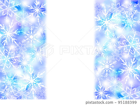 Snow crystal background Snow crystal background 95188399