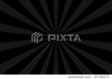 黑色和灰色旭日形背景 95190271
