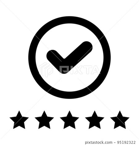 Best rating icon in flat style Good quality symbol Best rating icon in flat style Good quality symbol 95192322