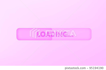 Loading data on site. 3d vector illustration Loading data on site. 3d vector illustration 95194190