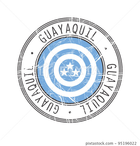 Guayaquil city rubber stamp Guayaquil city rubber stamp 95196022