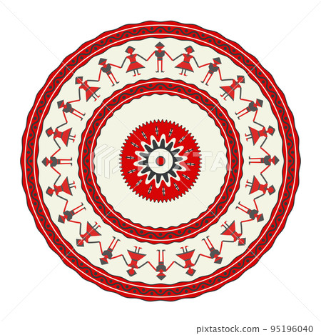Romanian round design element 30 95196040
