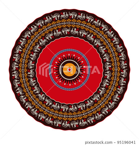 Romanian round design element 31 95196041