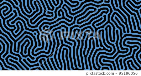 Abstract organic seamless pattern in black and white Abstract organic seamless pattern in black and white 95196056