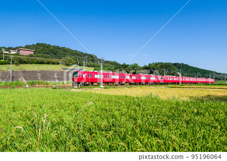 【名鐵名古屋本線】穿越田園風光的特快列車 95196064