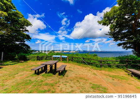 Kanagawa Prefecture, Yokosuka City, Sarushima (Observation Plaza) 95196645