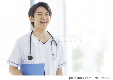 白大褂男醫生護士 95196872