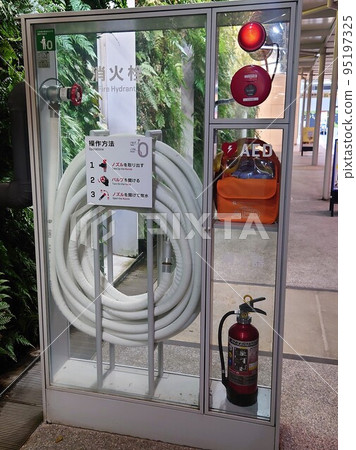 A fire hydrant that is transparent and allows you to see inside A fire hydrant that is transparent and allows you to see inside 95197325