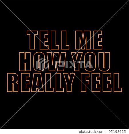 vector typography illustration 95198615