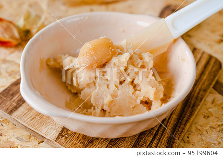 用白花豆製成的白豆沙 95199604