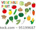 vegetable fruit vegetable fruit 95199687