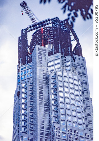 Tokyo Metropolitan Government Building No. 1 under construction Tokyo Metropolitan Government Building No. 1 under construction 95200795
