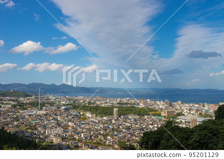 Daytime view of Beppu city (Beppu City, Oita Prefecture) Daytime view of Beppu city (Beppu City, Oita Prefecture) 95201129