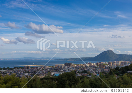 Daytime view of Beppu city (Beppu City, Oita Prefecture) 95201142