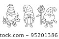 Autumn gnomes card 95201386