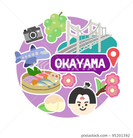 岡山圖標 無線圈 95201392