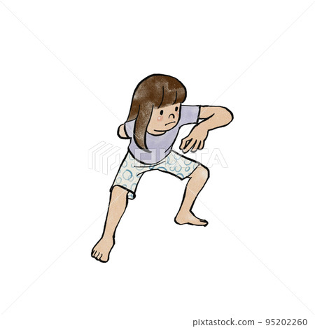 Girl practicing dancing Soran Bushi 1 95202260