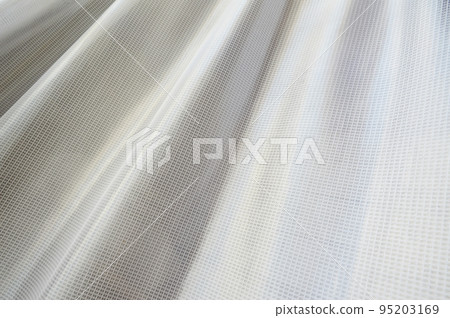 White lace curtain White lace curtain 95203169