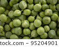 新鮮的綠豌豆 新鮮的綠豌豆 95204901