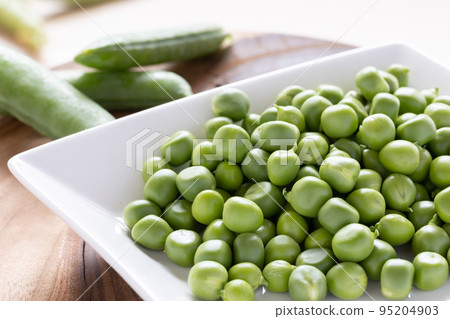 白盤青豆配豆莢② 95204903