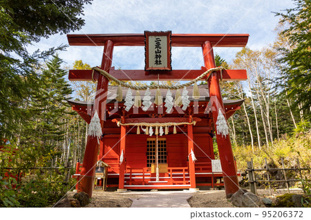 Marunuma Kogen in autumn at Futarasan Shrine 95206372