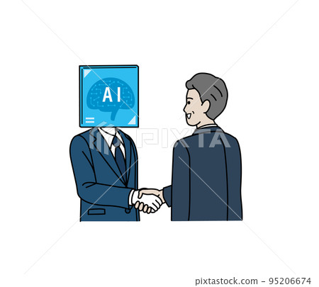 介紹 AI 的商人的圖像說明 介紹 AI 的商人的圖像說明 95206674