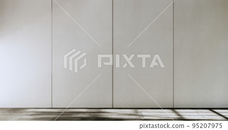 Empty room white interior design.3D rendering 95207975